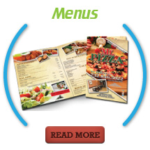 Menus Printing Services